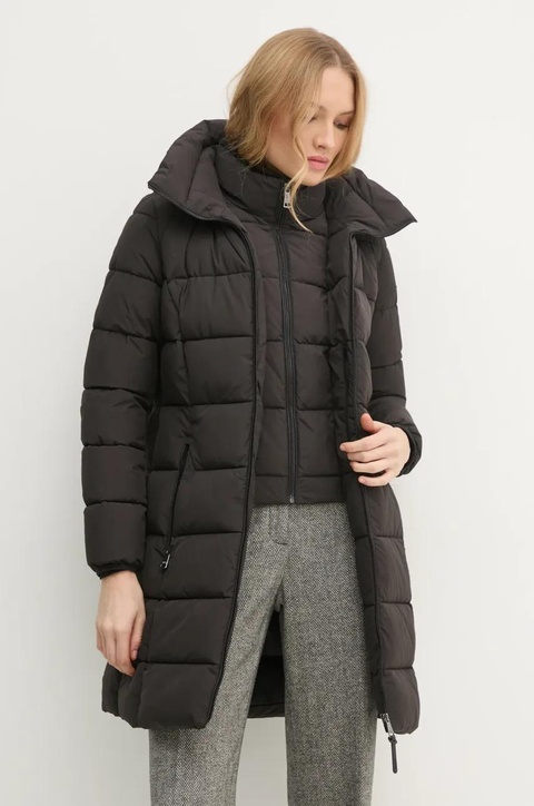 Dkny kurtka damska kolor czarny zimowa DLEMPU97 - zdjęcie produktu nr 1