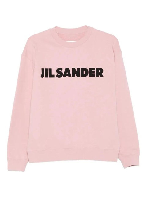 Jil Sander logo-print sweatshirt - Pink - zdjęcie produktu nr 1