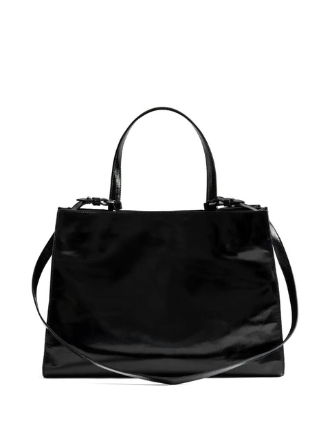 Zadig&Voltaire Jack Vintage patent-leather tote bag - Black - zdjęcie produktu nr 2