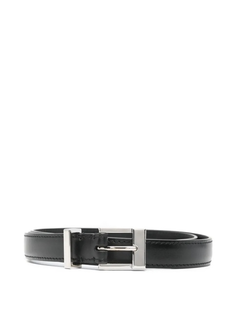 KHAITE Manhattan leather belt - Black - zdjęcie produktu nr 1