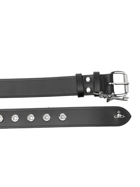 Vivienne Westwood leather belt - Black - zdjęcie produktu nr 2