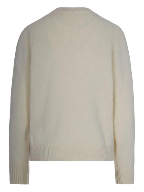 GANNI logo-print sweater - Neutrals - zdjęcie produktu nr 2