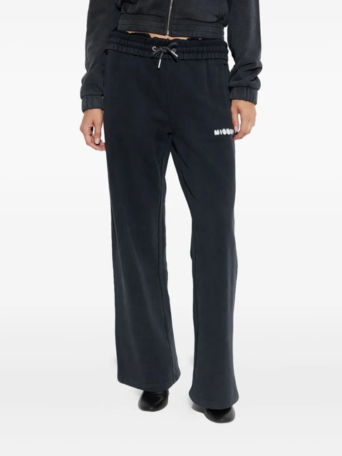 MISBHV logo-print drawstring track pants - Black - zdjęcie produktu nr 2