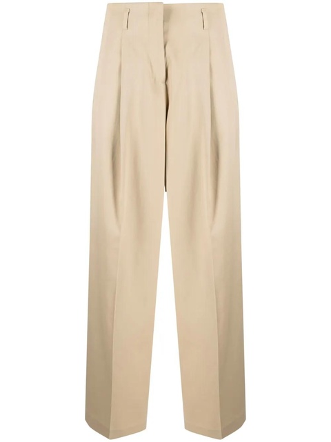 Golden Goose high-waisted wide-leg trousers - Neutrals - zdjęcie produktu nr 1