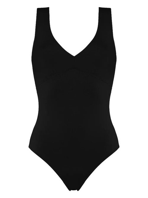 ERES Hold Up V-neck swimsuit - Black - zdjęcie produktu nr 1