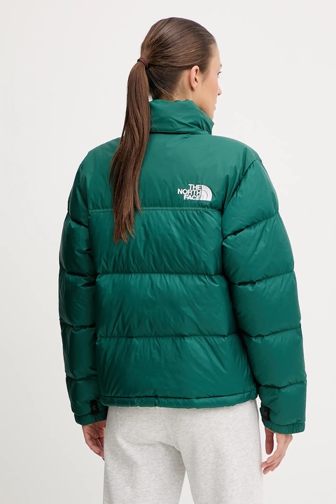 The North Face kurtka puchowa 1996 Retro Nuptse kolor zielony zimowa NF0A3XEO1KI1 - zdjęcie produktu nr 2