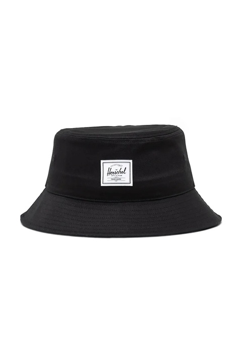 Herschel kapelusz bawełniany kolor czarny bawełniany 50555-00001 - zdjęcie produktu nr 1