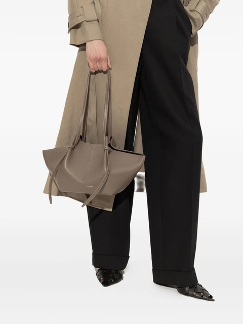 Yuzefi Mochi pebble-textured tote bag - Brown - zdjęcie produktu nr 2