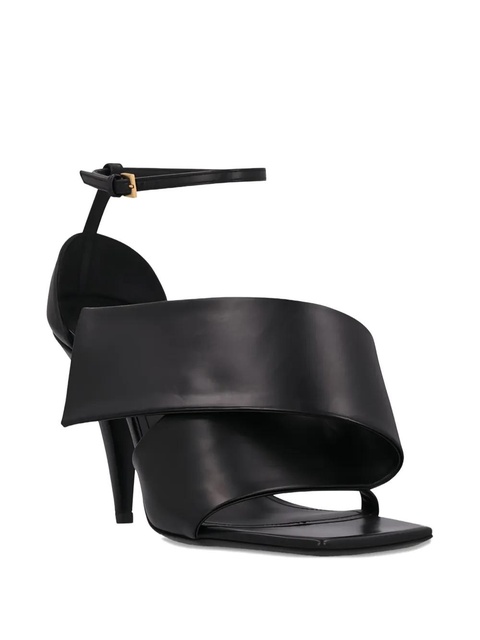 Givenchy 100mm wrapped ankle-strap sandals - Black - zdjęcie produktu nr 2