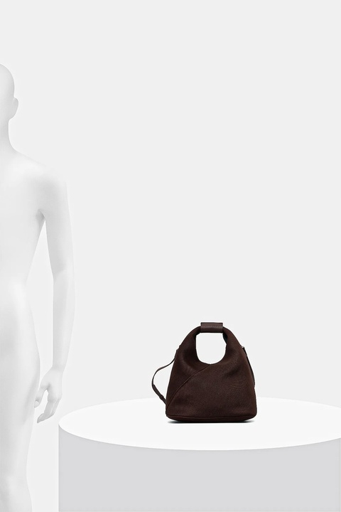 MM6 Maison Margiela torebka kolor brązowy SB6WD0026.P6414.T2625 - zdjęcie produktu nr 1