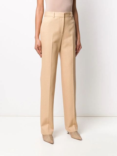 Victoria Beckham high-waisted tailored trousers - Neutrals - zdjęcie produktu nr 2