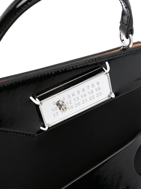 Maison Margiela mini Snatched tote bag - Black - zdjęcie produktu nr 2