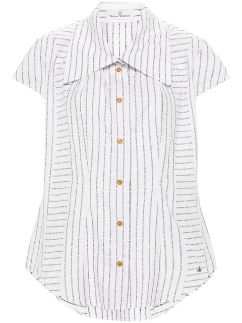 Vivienne Westwood Twisted Bagatelle shirt - White - zdjęcie produktu nr 1