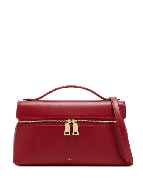 JW Pei Thea zip-top tote bag - Red - zdjęcie produktu nr 1