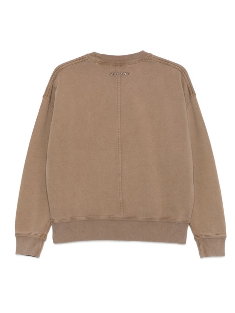 MARANT ÉTOILE crew-neck sweatshirt - Brown - zdjęcie produktu nr 2