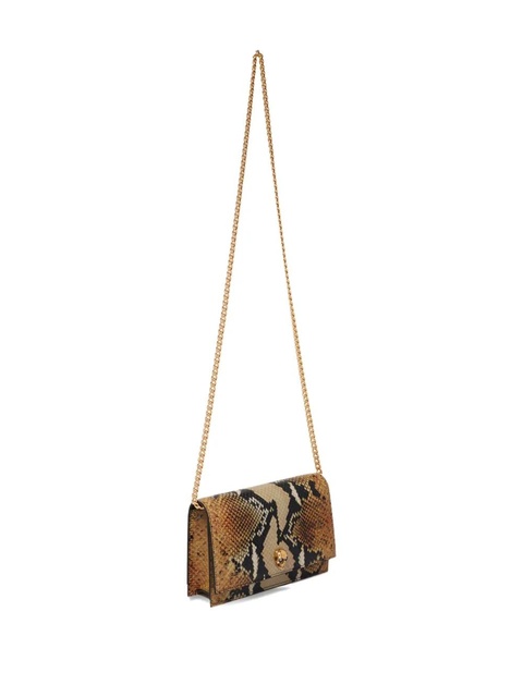 Alexander McQueen snakeskin shoulder bag - Brown - zdjęcie produktu nr 2