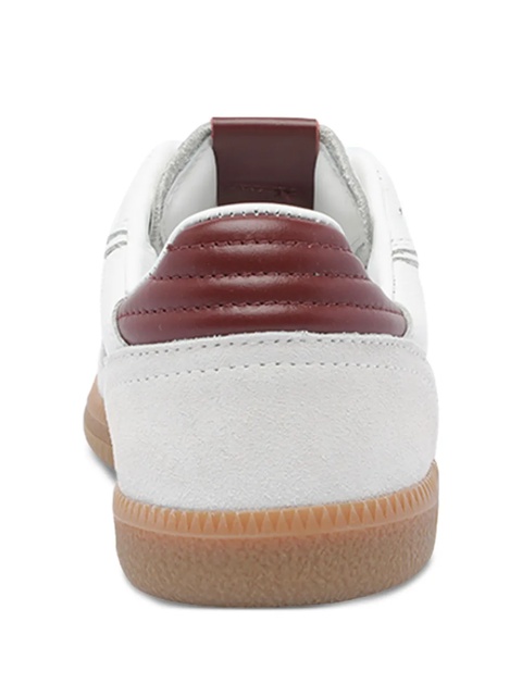ALOHAS leather-upper lace-up low-top sneakers - White - zdjęcie produktu nr 2