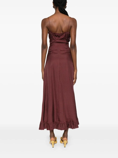 DÔEN Rosamaria maxi dress - Red - zdjęcie produktu nr 2