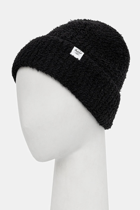 Herschel czapka Boucle kolor czarny 50234-00001-OS - zdjęcie produktu nr 1
