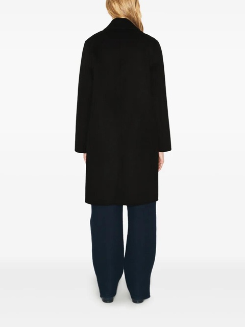 Tory Burch jacquard monogram wool coat - Black - zdjęcie produktu nr 2