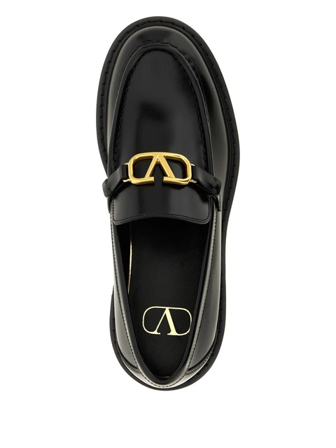 Valentino Garavani VLogo Signature loafers - Black - zdjęcie produktu nr 1