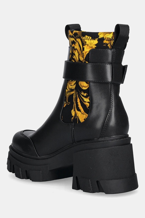 Versace Jeans Couture sztyblety damskie kolor czarny na słupku 79VA3S84 ZS867 G89 - zdjęcie produktu nr 2