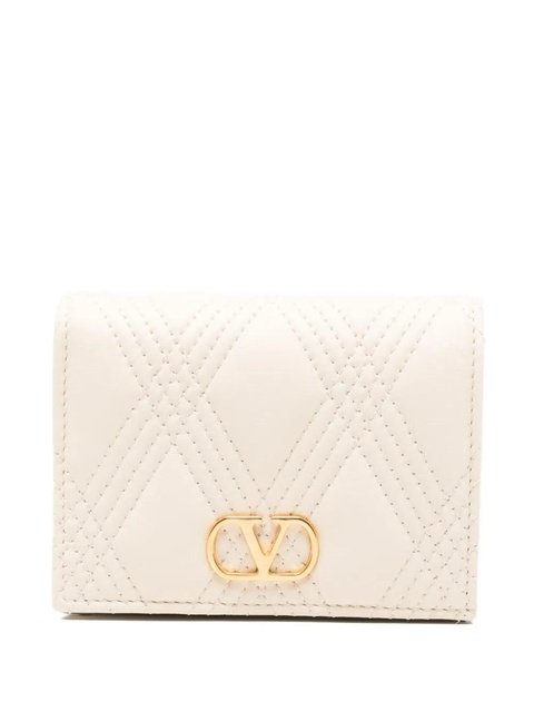 Valentino Garavani Quiltie 67 wallet - Neutrals - zdjęcie produktu nr 1