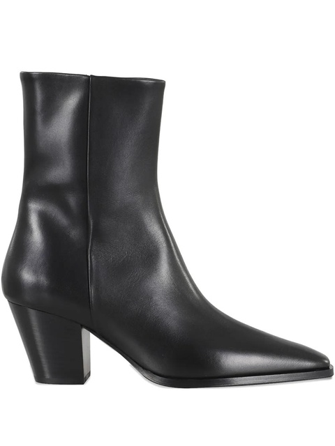 Aeyde Hedvig cowboy ankle boots - Black - zdjęcie produktu nr 1