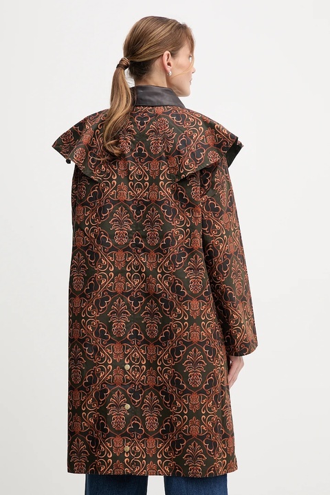 Barbour płaszcz x Farm Rio kolor multicolor LWX1503 - zdjęcie produktu nr 2