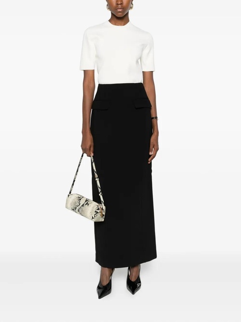 TOTEME flap-pocket skirt - Black - zdjęcie produktu nr 2
