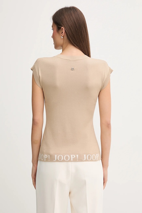 Joop! t-shirt damski kolor beżowy 30047485 - zdjęcie produktu nr 2