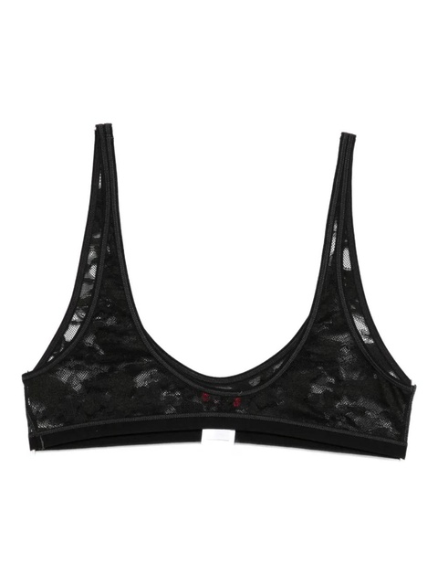 Diesel Tania-Utlt lace-paneled bra - Black - zdjęcie produktu nr 2