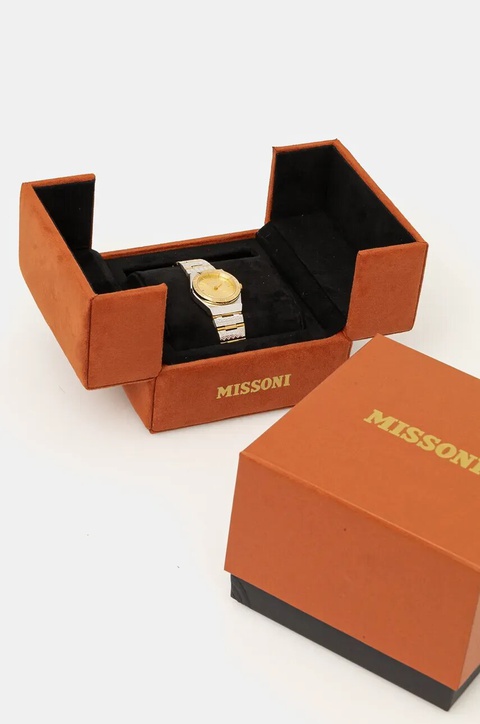 Missoni zegarek damski kolor złoty MWDCA0423 - zdjęcie produktu nr 1