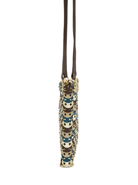 Rabanne disc-detailing shoulder bag - Gold - zdjęcie produktu nr 2