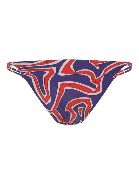 PUCCI geometric-print bikini bottom - Purple - zdjęcie produktu nr 1