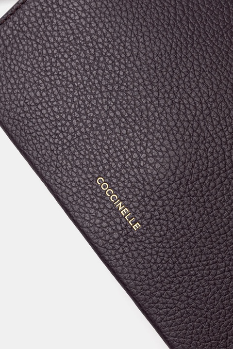 Coccinelle torebka skórzana kolor fioletowy E5 S00 55 02 01 - zdjęcie produktu nr 1
