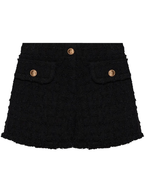 Versace Heritage tweed mini shorts - Black - zdjęcie produktu nr 1