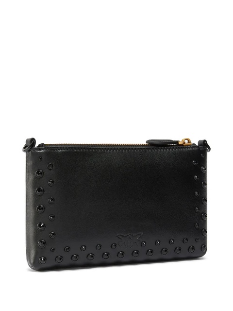 PINKO mini leather wallet - Black - zdjęcie produktu nr 2