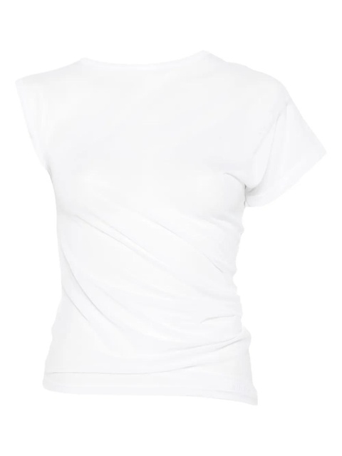 PINKO semi-sheer T-shirt - White - zdjęcie produktu nr 1