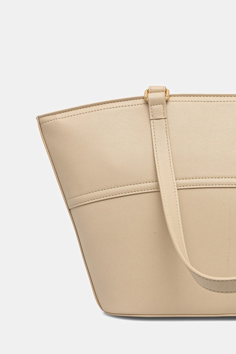 Love Moschino torebka kolor beżowy JC4285PP0MKJ0104 - zdjęcie produktu nr 2