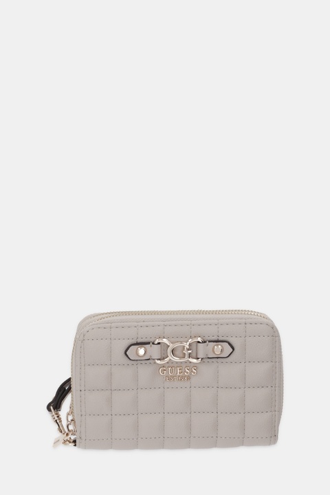 Guess portfel NADIRA damski kolor beżowy SWQG84 24164 - zdjęcie produktu nr 2