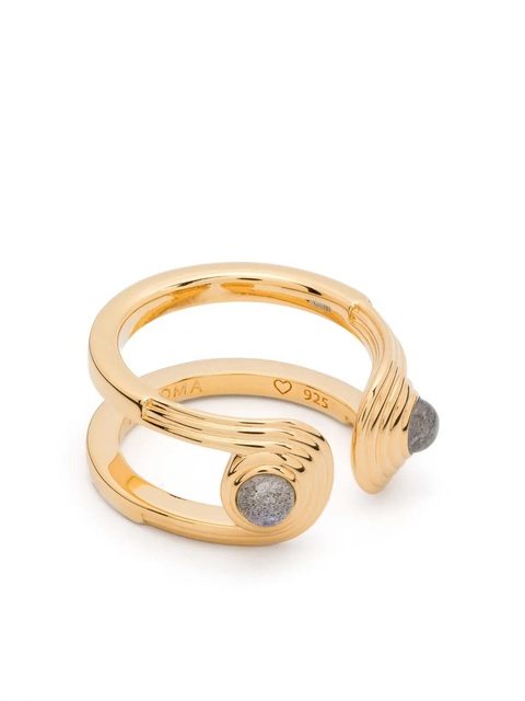 Missoma Zenyu Link Gemstone ring - Gold - zdjęcie produktu nr 1