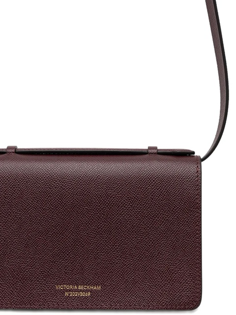 Victoria Beckham dual-compartment satchel bag - Red - zdjęcie produktu nr 2