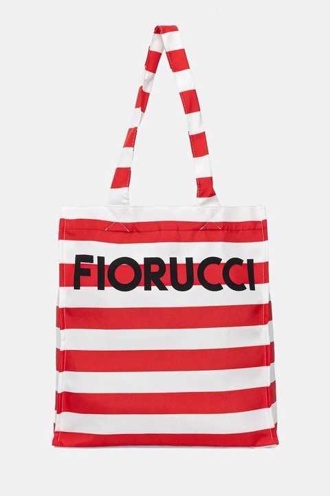 Fiorucci torebka Logo Print Nylon Tote kolor czerwony W02FPABA275NY01RD02 - zdjęcie produktu nr 1