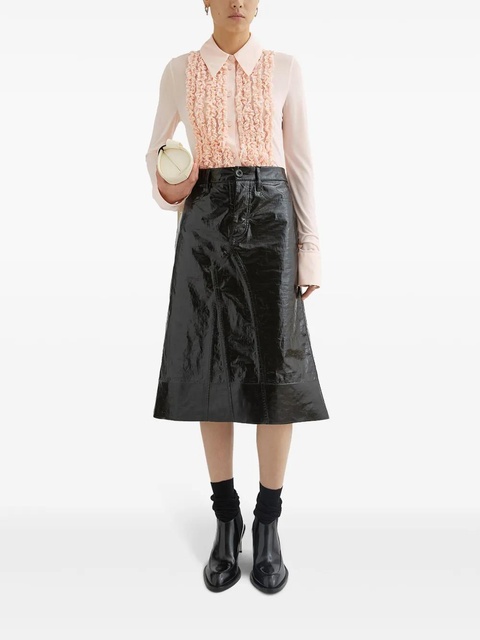 Jil Sander ruffle shirt - Pink - zdjęcie produktu nr 2