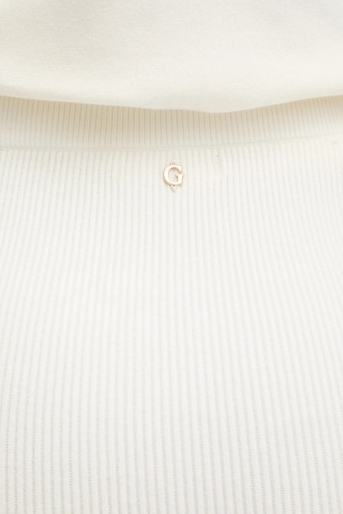 Guess spódnica HARLEY kolor beżowy midi prosta W5BD94 Z0572 - zdjęcie produktu nr 2