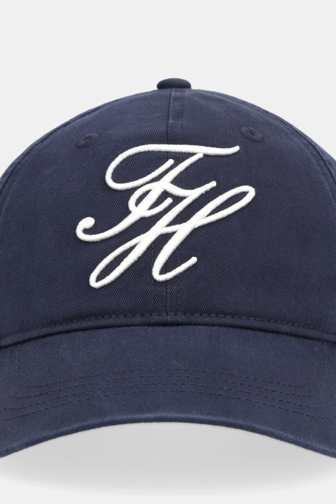 Tommy Hilfiger czapka z daszkiem kolor granatowy AW0AW18221 - zdjęcie produktu nr 2