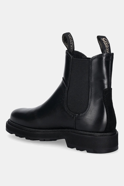 Gant sztyblety skórzane Wootlynne damskie kolor czarny na płaskim obcasie 31551081 - zdjęcie produktu nr 1