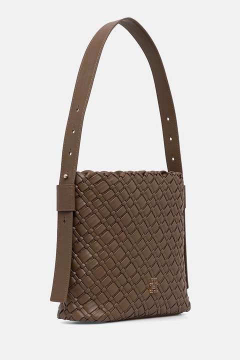 Tommy Hilfiger torebka kolor beżowy AW0AW18160 - zdjęcie produktu nr 1