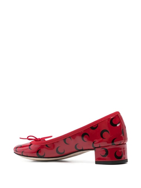 Marine Serre x Repetto 30mm Camille pumps - Red - zdjęcie produktu nr 2